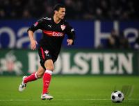 FUSSBALL 1. BUNDESLIGA: VfB Stuttgart, BOULAHROUZ Einzelaktion