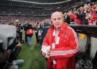 Fussball DFB Pokal 2008/2009: FC Bayern Manager Uli Hoeness