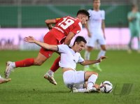 Fussball DFB Pokal 1. Runde 21/22: 1. FC Kaiserslautern - Borussia Moenchengladbach