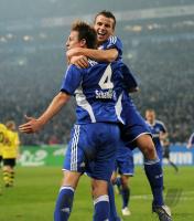 FUSSBALL, 1. BUNDESLIGA, 24. Spieltag: FC Schalke 04 - Borussia Dortmund