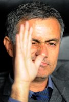 Fussball Champions League  Saison 2010/2011: Trainer Jose Mourinho (Real Madrid)