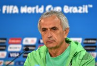 FUSSBALL WM 2014  Achtelfinale PK; Trainer Algerien Vahid Halilhodzic (Bosnien-Herzegowina)