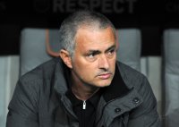 FUSSBALL INTERNATIONAL  CHL HALBFFINALE 11/12: Trainer Jose Mourinho (Real Madrid)