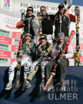 Ski Alpin; WM Bormio Team Wettbewerb; Gold Fuer Deutschland
