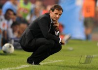FUSSBALL SERIE A:  Trainer Massimiliano Allegri (AC Mailand)