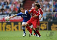FUSSBALL: LIGA TOTAL CUP 2010 , 1. HALBFINALE: SCHALKE - HAMBURG