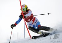 SKI Weltcup  Damen  ST. Moritz:  Denise FEIERABEND (SUI)