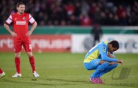Fussball DFB Pokal Achtelfinale 14/15: SC Freiburg - 1. FC Koeln
