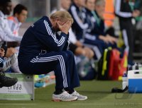 Fussball International  U 21 Laenderspiel: Trainer Horst Hrubesch (Deutschland)