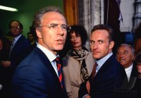 Fussball 1. Bundesliga 1993/1994: Trainer Beckenbauer (FC Bayern Muenchen)