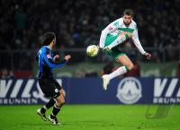 FUSSBALL 1. BUNDESLIGA: Bremen - Wolfsburg