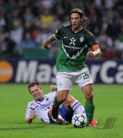 Fussball: Champions League Play-Offs Hinspiel, Saison 2010/2011: Bremen - Genua