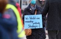 Kundgebung / Demo von Gewerbetreibenden in Rottenburg