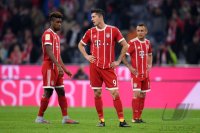 Fussball 1. Bundesliga Saison 17/18: FC Bayern Muenchen - VfL Wolfsburg