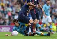 FUSSBALL Olympia 2012 Maenner: Spanien - Japan