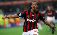 FUSSBALL SERIE A: AC Mailand, RONALDINHO jubelt