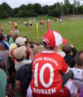 Fussball 1. Bundesliga 13/14 : Training beim FC Bayern Muenchen an der Saebener Strasse