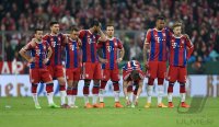 Fussball DFB Pokal Halbfinale 14/15: FC Bayern Muenchen - Borussia Dortmund