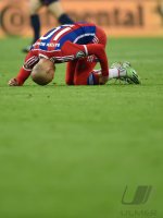 Fussball DFB Pokal Halbfinale 14/15: FC Bayern Muenchen - Borussia Dortmund