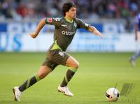 Fussball 1. Bundesliga: Werder, DIEGO Einzelaktion