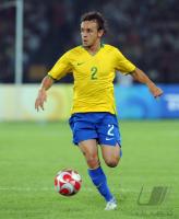 FUSSBALL  Olympia 2008  Halbfinale Maenner Argentinien - Brasilien