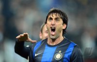 FUSSBALL SERIE A:  Diego Milito (Inter Mailand)