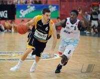 Basketball  1. Bundesliga 2008/2009   Walter Tigers -  Eisbaeren Bremerhaven