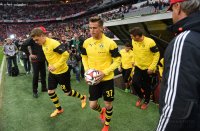 Fussball DFB Pokal Halbfinale 14/15: FC Bayern Muenchen - Borussia Dortmund