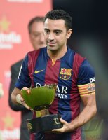 FUSSBALL International 2014/2015: Xavi Hernandez (Barca)
