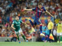 FUSSBALL International 2014/2015: Sandro Ramirez (Barca)