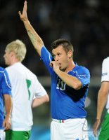Fussball International EM Qualifikation: Antonio Cassano (Italien)