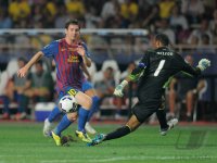 Fussball UEFA SUPER CUP 2011: FC Barcelona - FC Porto