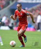 Fussball 1. Bundesliga  Saison  2012/2013: Franck Ribery (FC Bayern Muenchen)