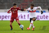 Fussball 1. Bundesliga Saison 21/22: VfB Stuttgart - FC Bayern Muenchen
