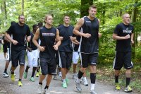 Basketball 1. Bundesliga  12/13:  Trainingsauftakt Walter Tigers Tuebingen