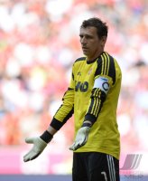 Fussball  1. Bundesliga  13/14: Torwart Raphael Schaefer (1 FC Nuernberg)