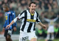 FUSSBALL SERIE A:  JUBEL DEL PIERO (Juve)
