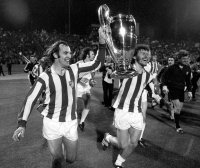 FC Bayern Muenchen Europapokalsieger 1974; Franz Roth und Paul Breitner
