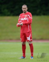 FUSSBALL 1. Bundesliga 2013/2014: Torwart Mohamed Amsif (FC Augsburg)