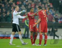 Fussball CHL  Saison 2011/2012:  FC Bayern Muenchen - SSC Neapel
