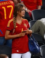 Fussball International Europameisterschaft 2012, Freundin Maria von Javi Martinez