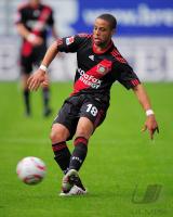 Fussball Bundesliga, Saison 2010/2011, Testspiel: Bayer 04 Leverkusen, SAM am Ball