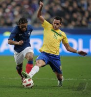 FUSSBALL INTERNATIONAL:  Frankreich  - Brasilien