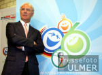 Offizielle Praesentation des Emblems fr die Weltmeisterschaft 2006