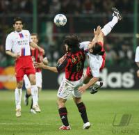 FUSSBALL CHL   AC Mailand - Olympique Lyon