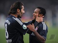 Fussball DFB Pokal  Achtelfinale 08/09   VfB Stuttgart - Bayern Muenchen