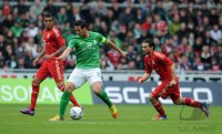 Fussball 1. Bundesliga, Saison 2011/2012: SV Werder Bremen - FC Bayern Muenchen