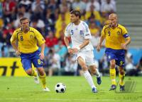 FUSSBALL EURO 2008: Griechenland - Schweden
