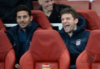 Fussball International CHL Saison 13/14: Arsenal London - FC Bayern Muenchen