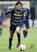 Fussball CL: Mailand, Solari Einzelaktion am Ball